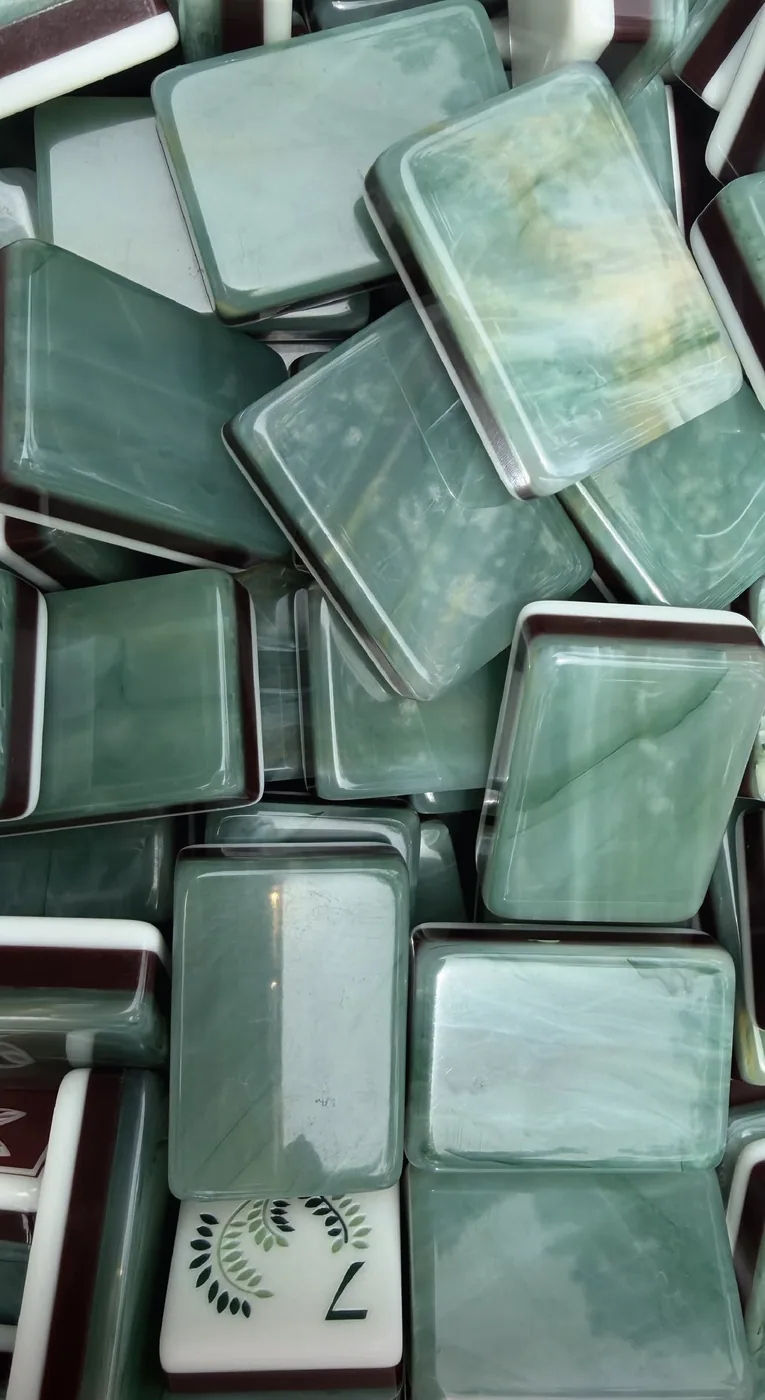 Jardin Green Tiles (painted)
