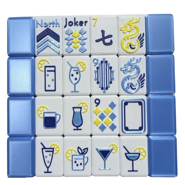 Mahj & Tonic Floating Tiles