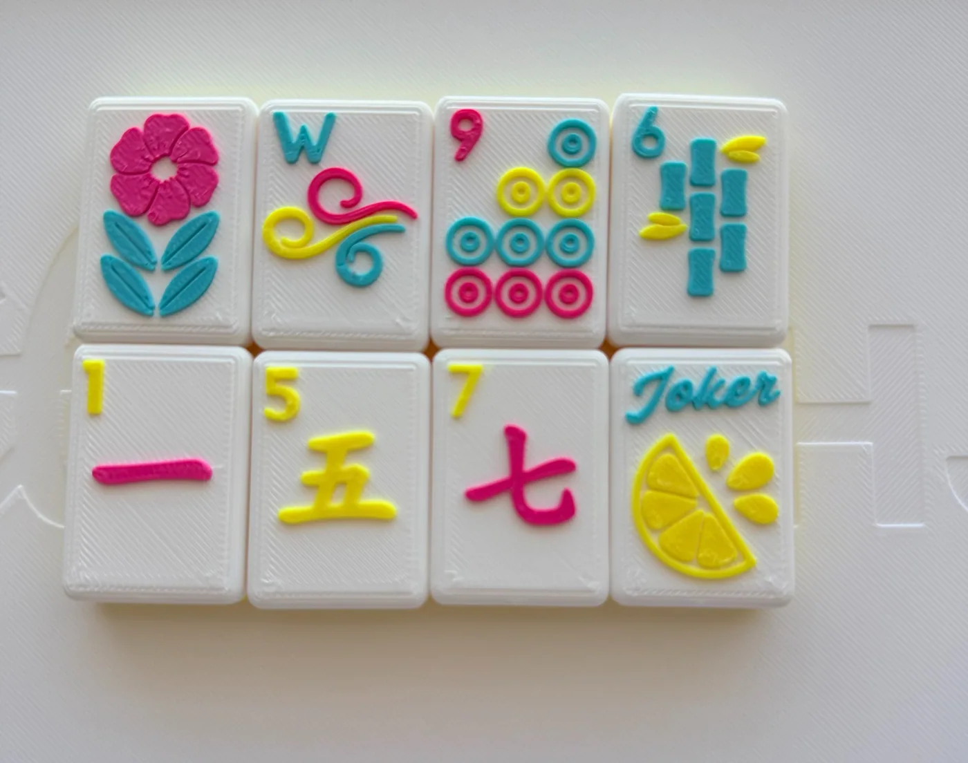 Custom Color Tile Set