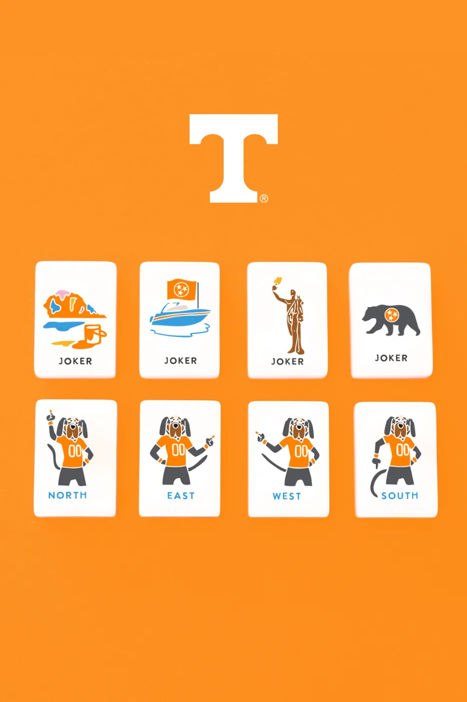 University of Tennessee® Mahjong Tiles