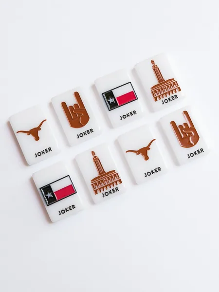 University of Texas® Mahjong Tiles