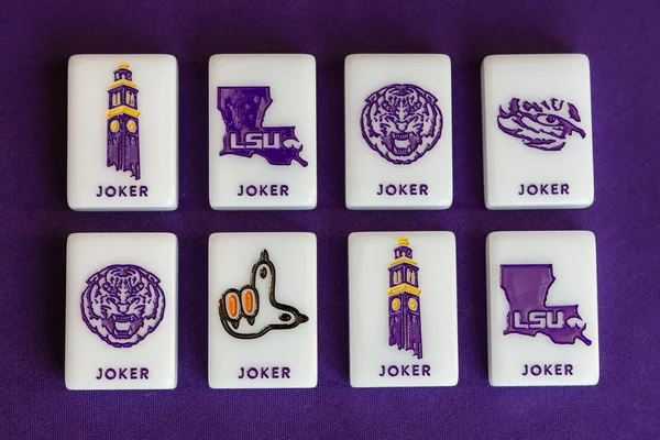 LSU® - Louisiana State University® Mahjong Tiles