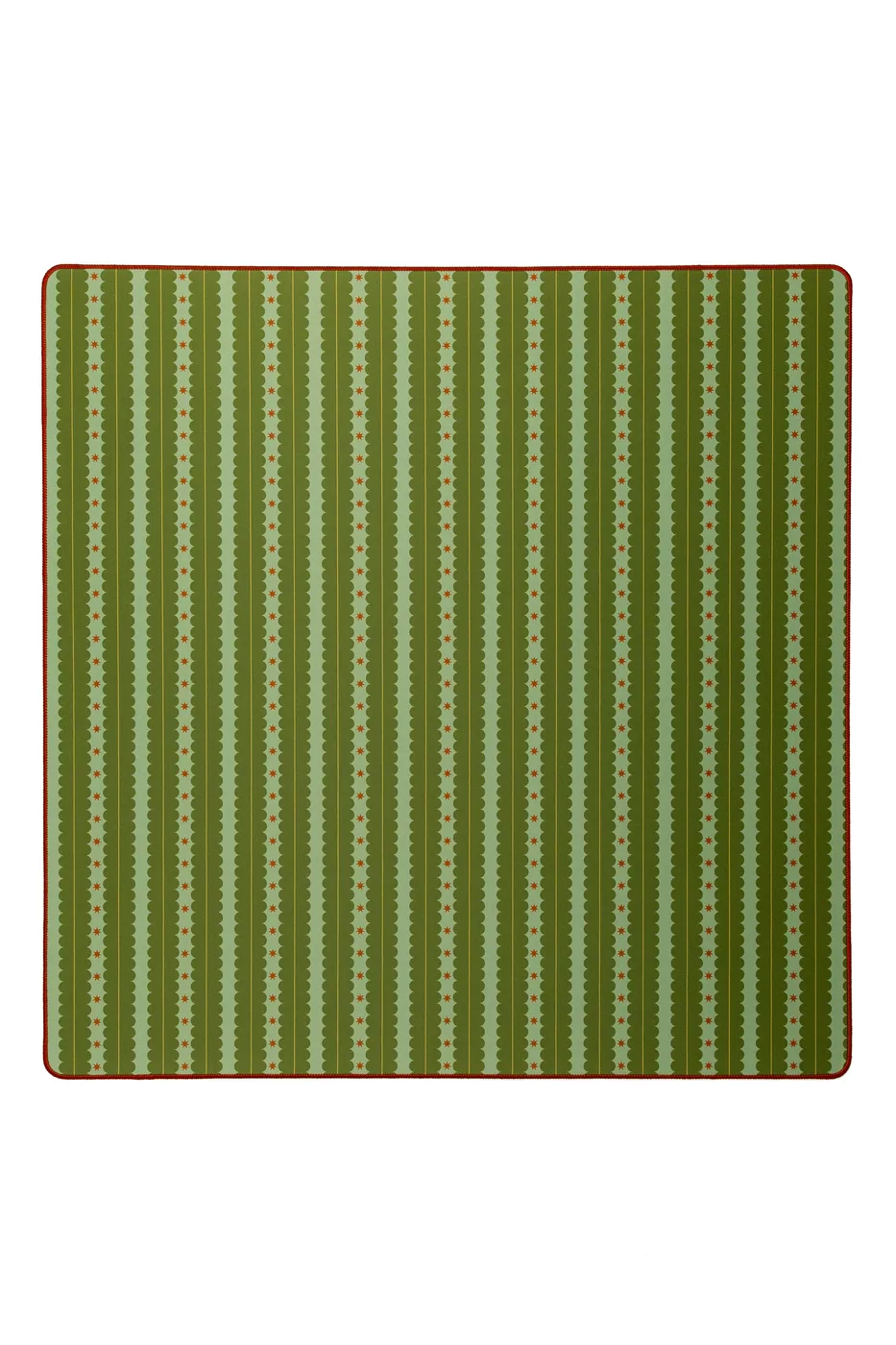 Fall Simply Scalloped Neoprene Mahjong Mat