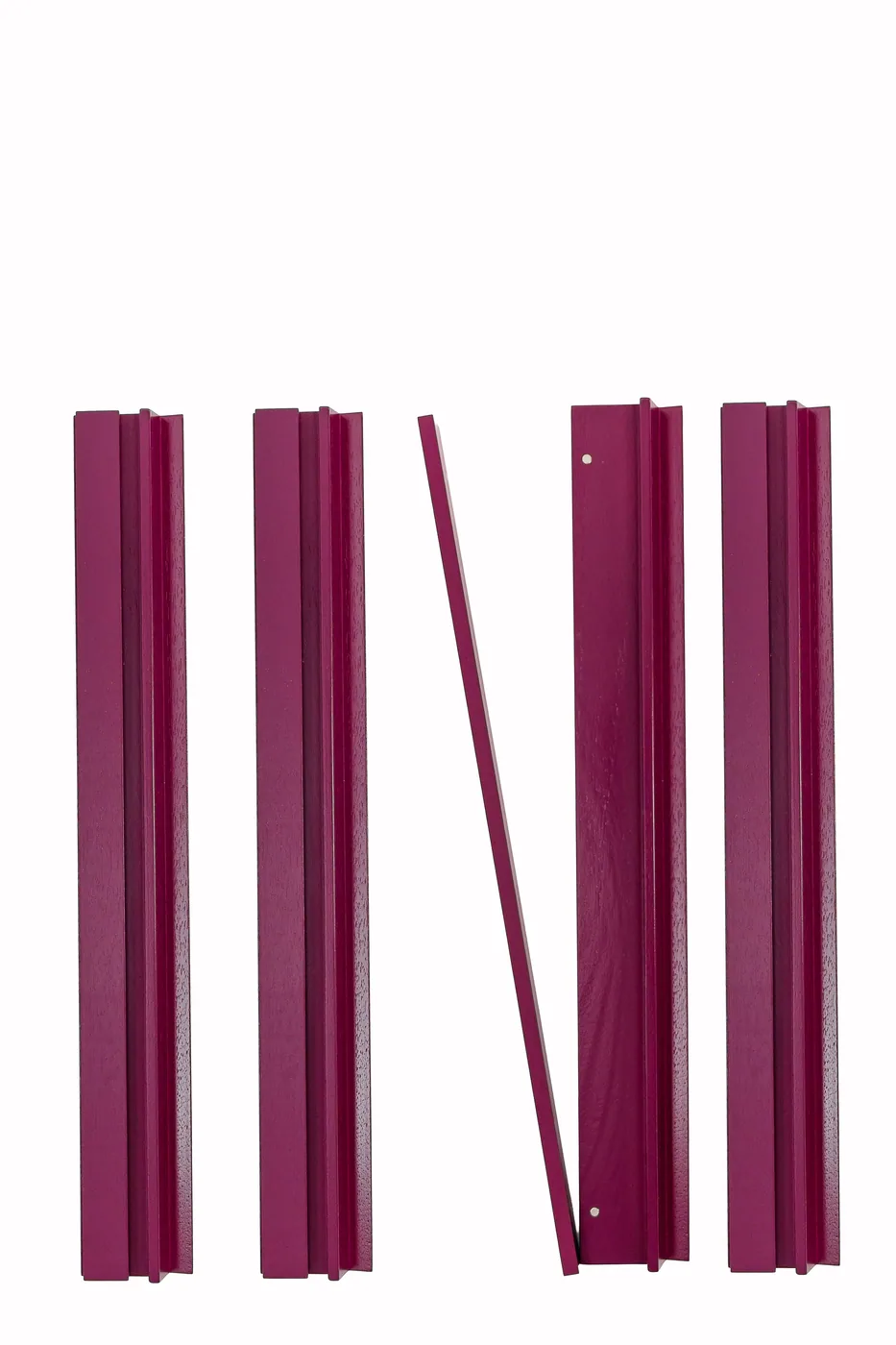 Wooden Mahjong Rack & Pusher Set - Mulberry