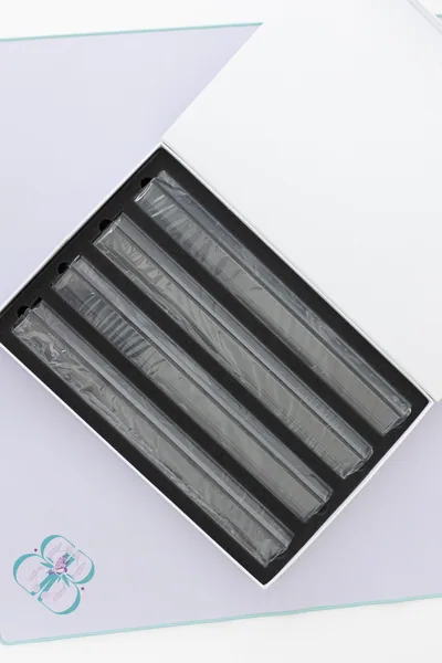 Lucite Mahjong Rack & Pusher Set - Clear
