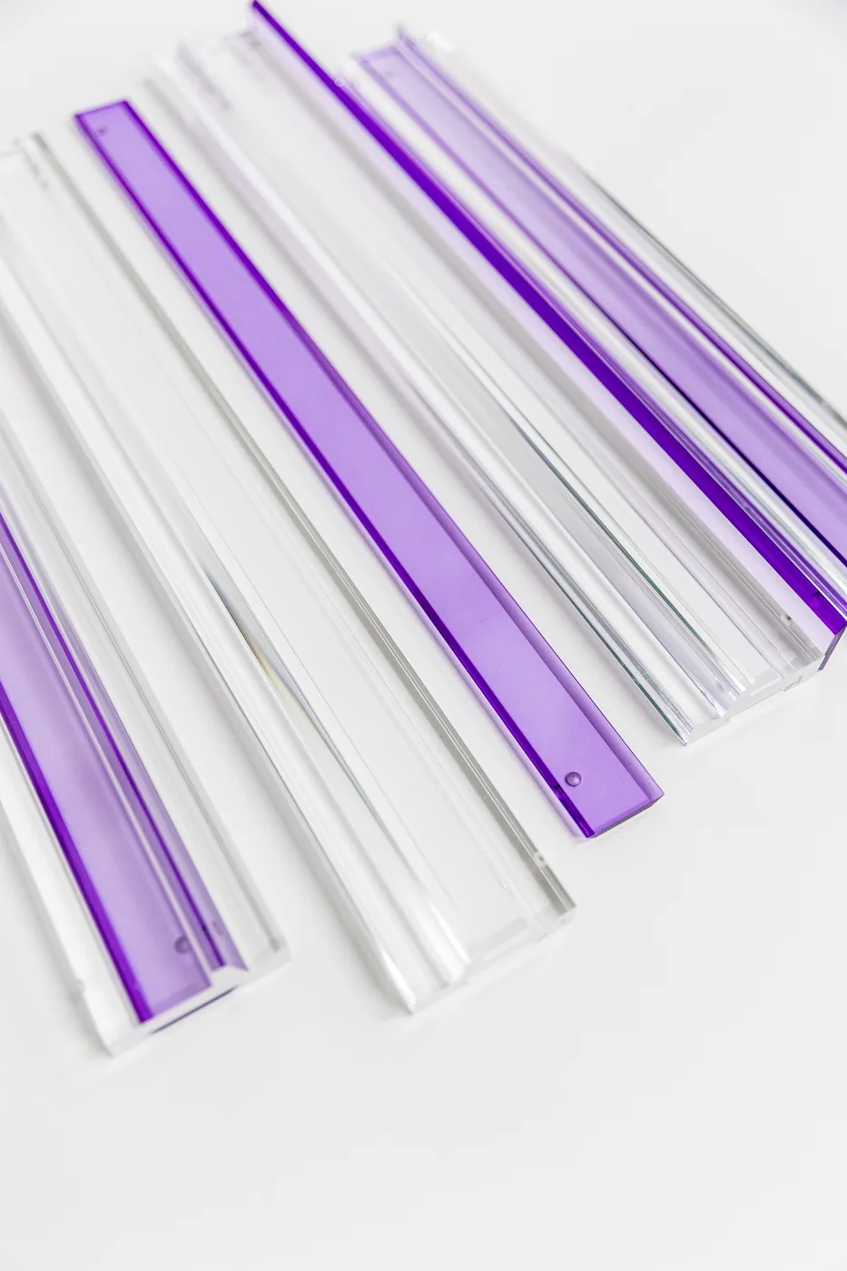 Lucite Pusher - Purple