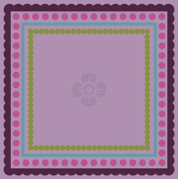 Purple Winter Seasons Mat