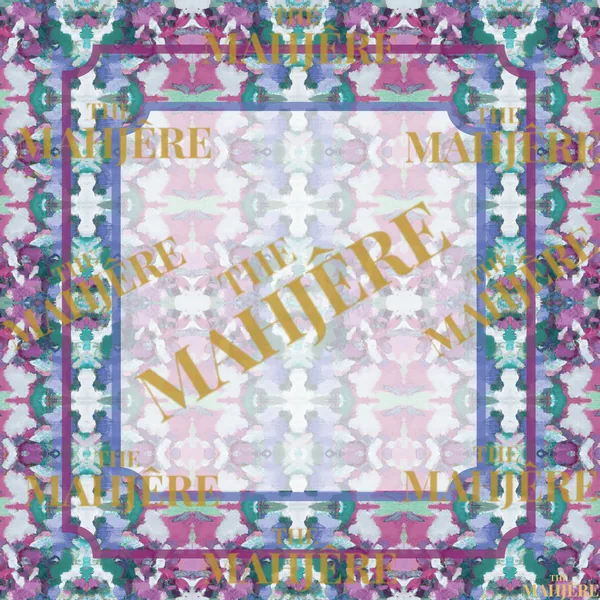 Violette Kaleidoscope Mat
