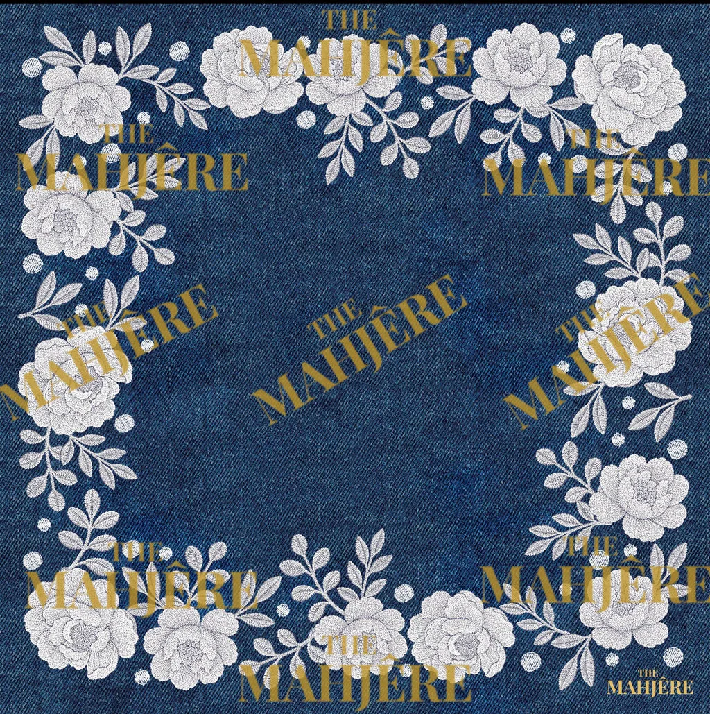 Chambray Blossom Mat