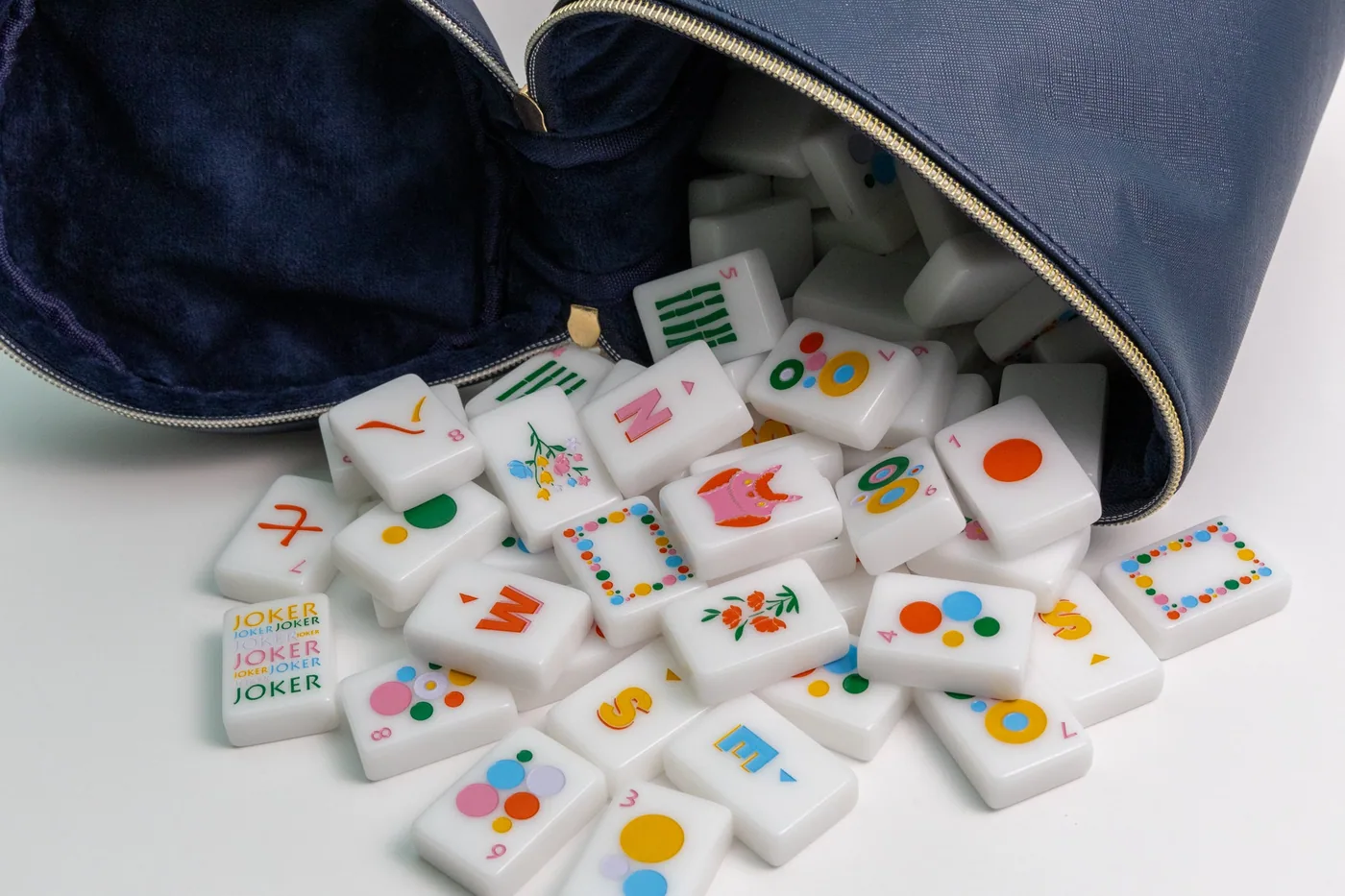 Mahj House Tiles - White — second photograph