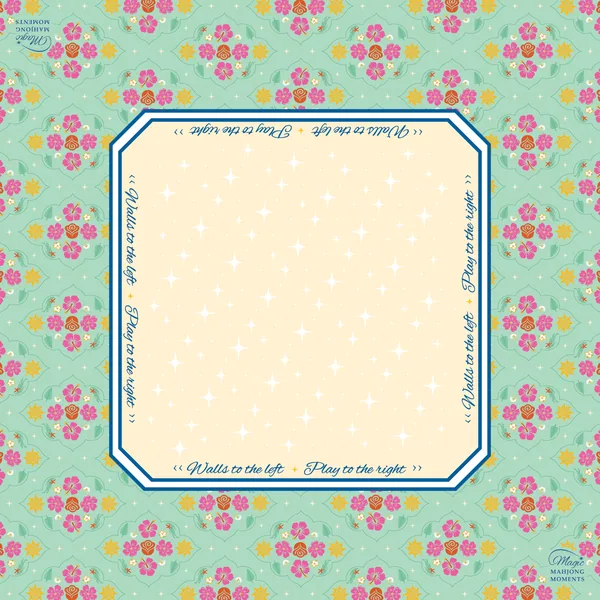 The Princess Blooms Mat