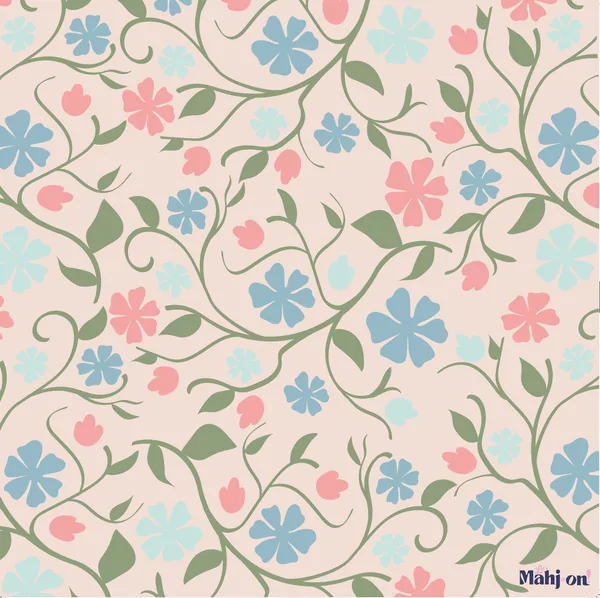Let's Mahj-On! Full Floral Mat