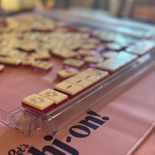 Acrylic Tile Rack & Pusher