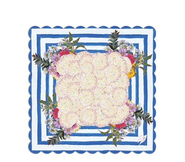 Homecoming Bouquet Mahjong Mat