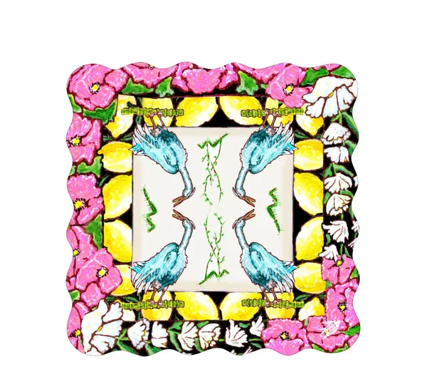 Bird Bam I The Heron Mahjong Mat