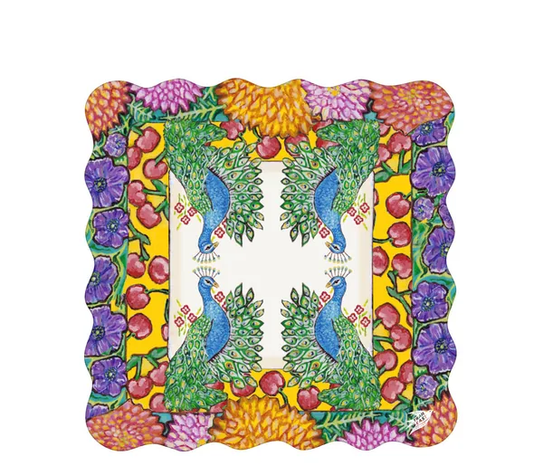 Bird Bam III The Peacock Mahjong Mat