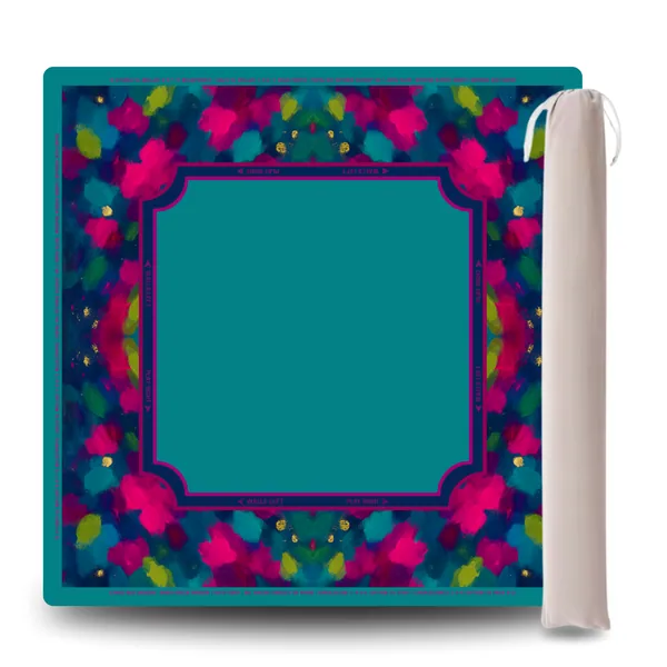 The Caroline in Peacock Mahjong Mat