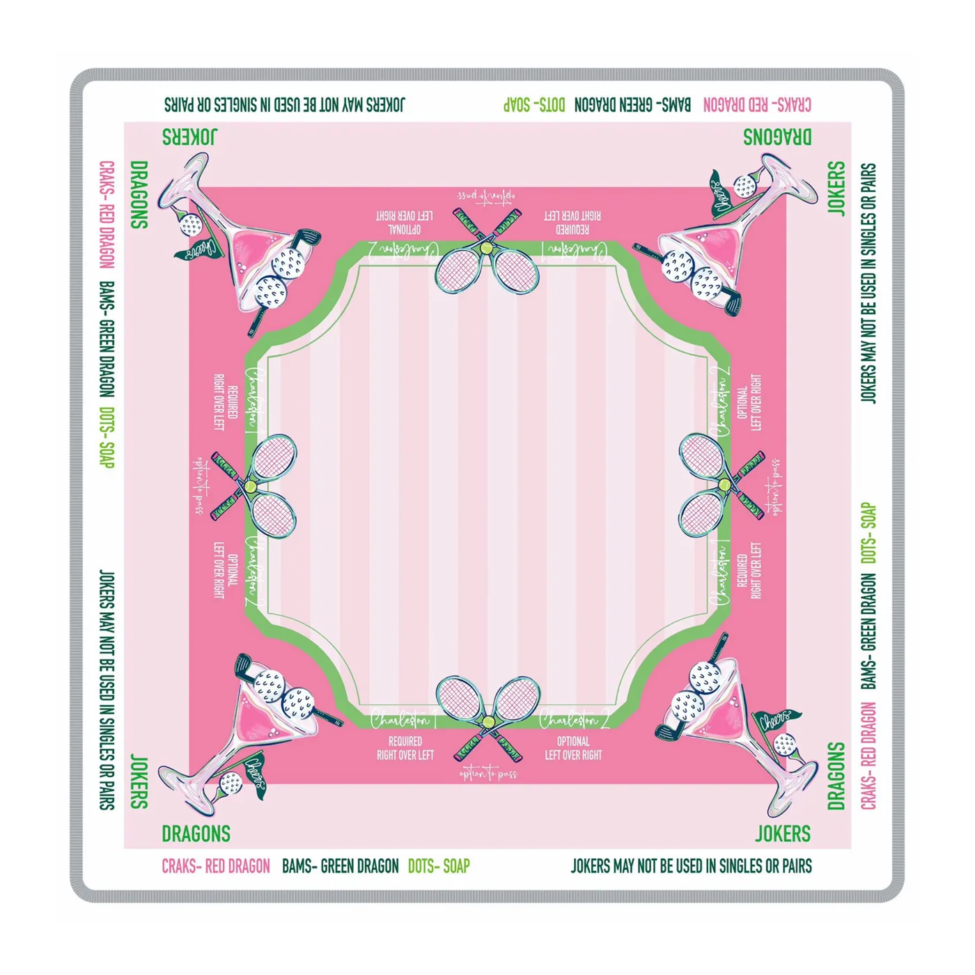 Members Only Mahjong Mat