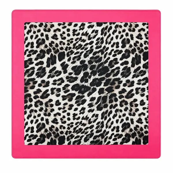 Palm Beach Pink Leopard 33" Mahjong Mat