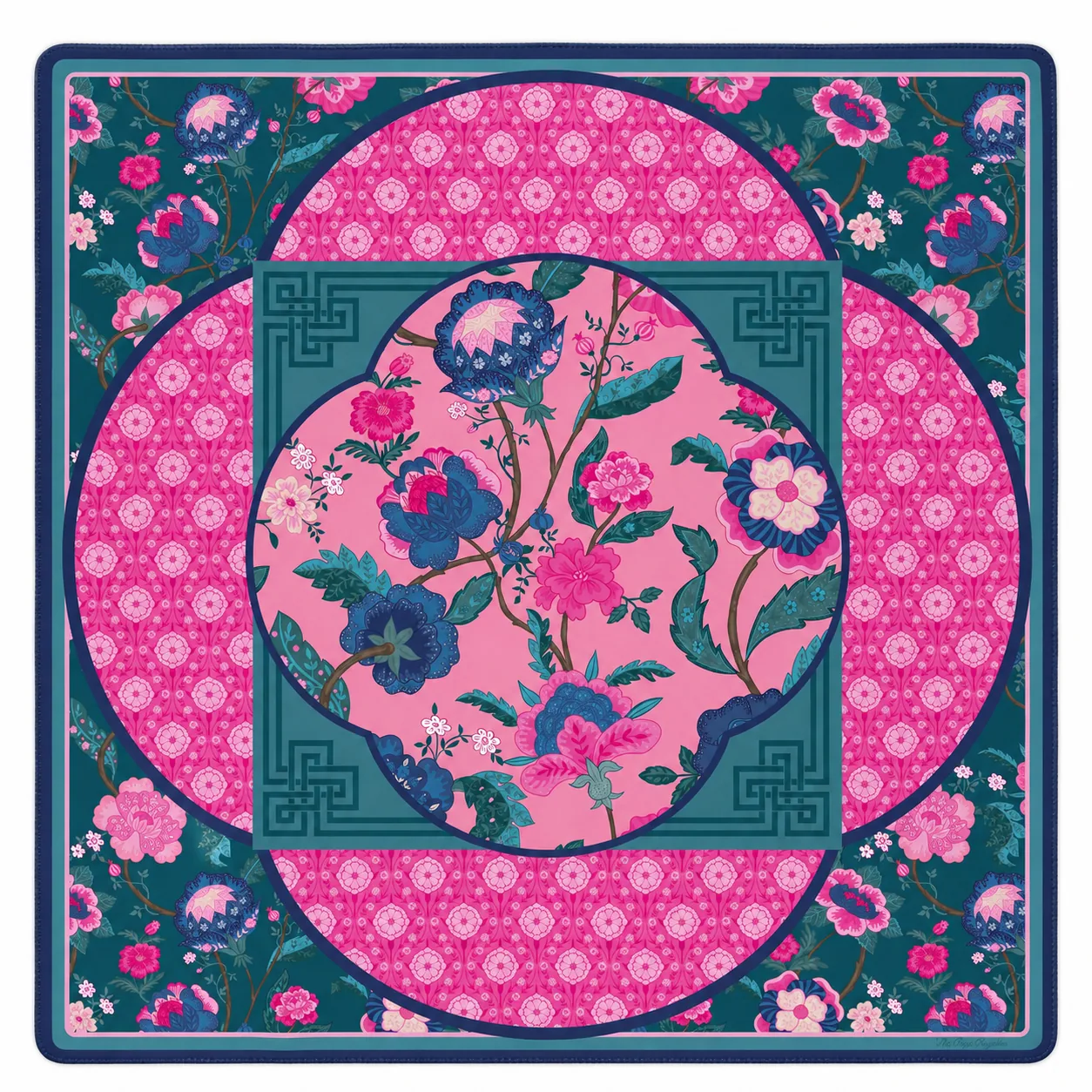 Peony Sociale Premium Mahjong Mat – 33"