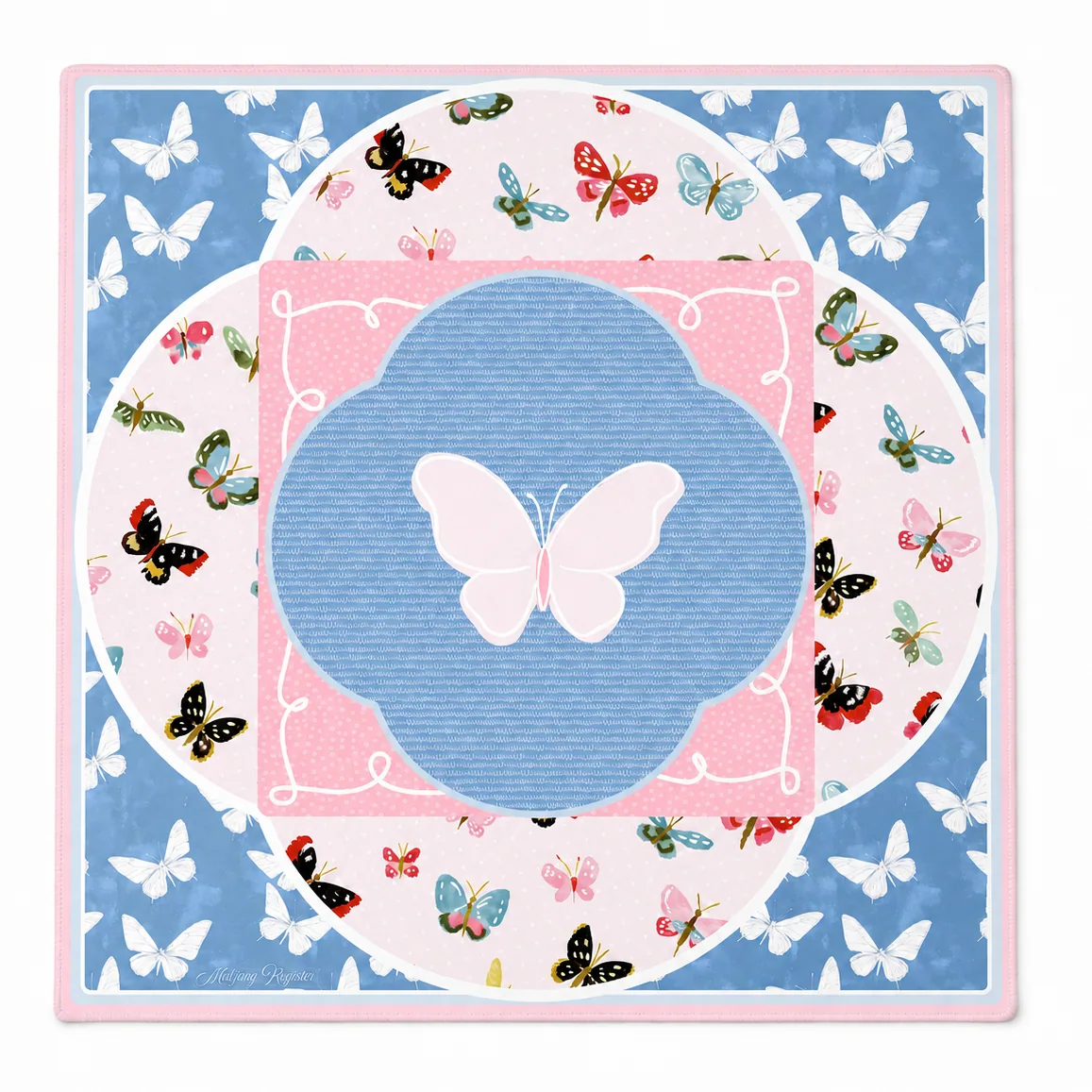Butterfly Belle Premium Mahjong Mat – 33"