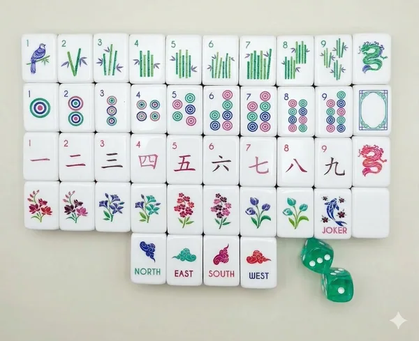 Premium American Mahjong Tiles