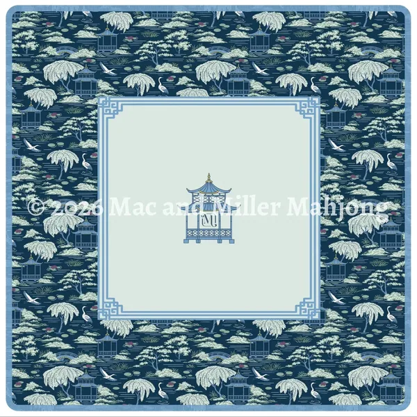 Heirloom Collection: Chinoiserie Classic Mahjong Mat