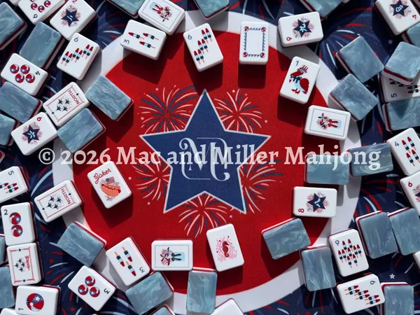 Red, White, & Blues Collection Tile Set