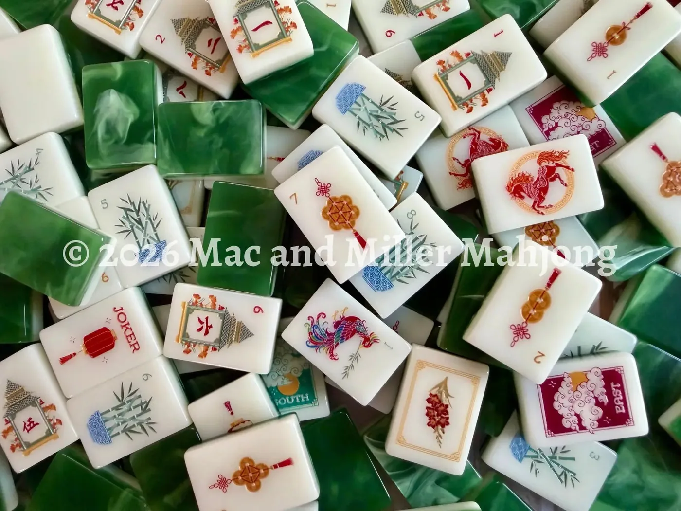 Heirloom Collection: Fire + Fortune Verdant Fortune Tile Set