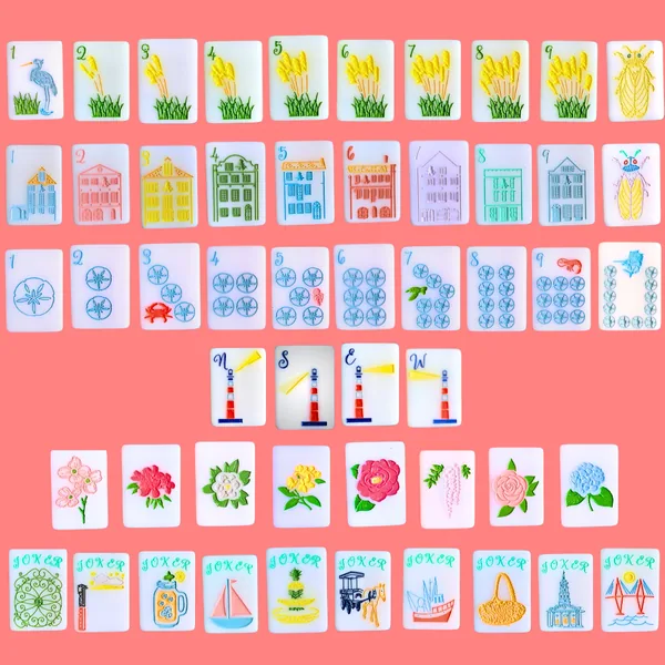 Charleston Set Tiles