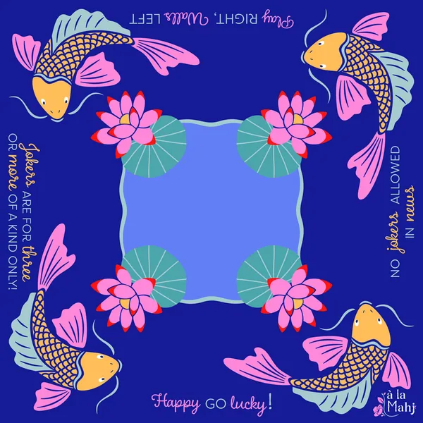 Mat - Happy Go Lucky Mahjong Mat