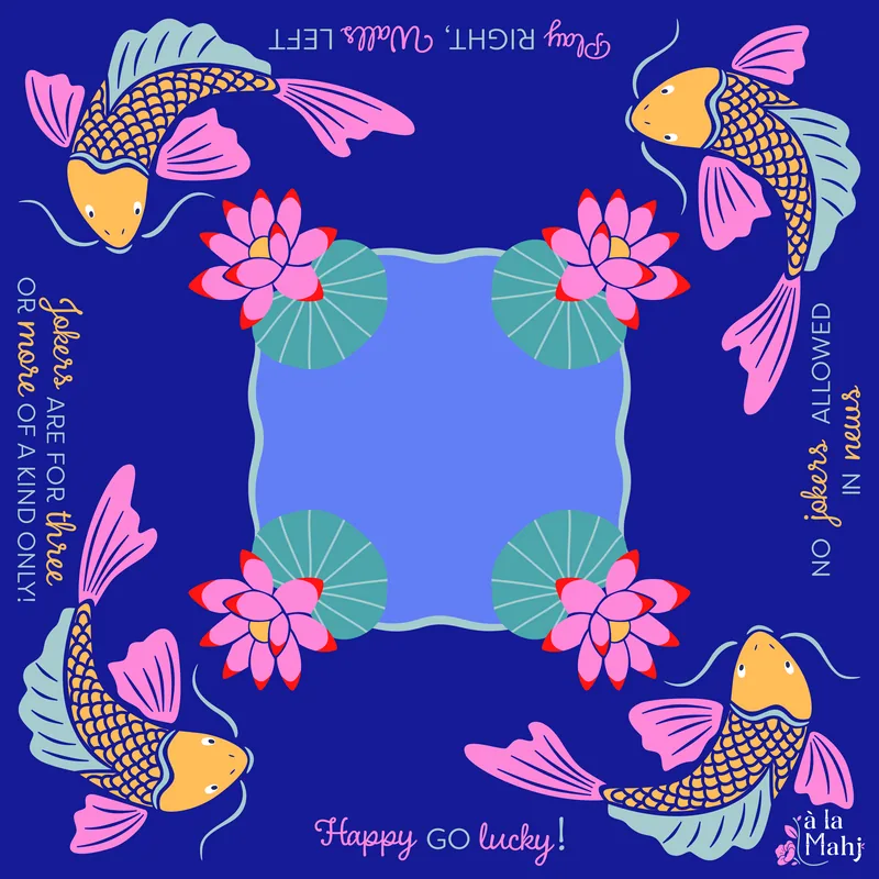 Mat - Happy Go Lucky Mahjong Mat