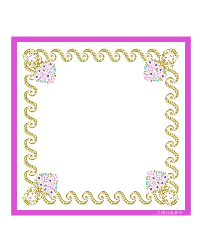 Sirena Classic Leatherette Travel Mat September Estimated Availability ©2023 Club Mah Jenn