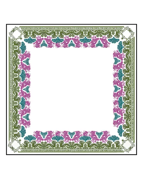 Winds & Dragons Jewel Tone Trail Leatherette Mat September Estimated Availability ©2023 Club Mah Jenn