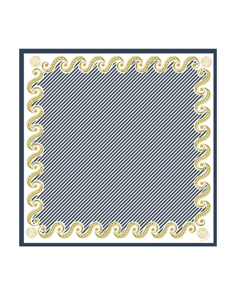 Sirens Nautical Leatherette Mat September Estimated Availability ©2023 Club Mah Jenn
