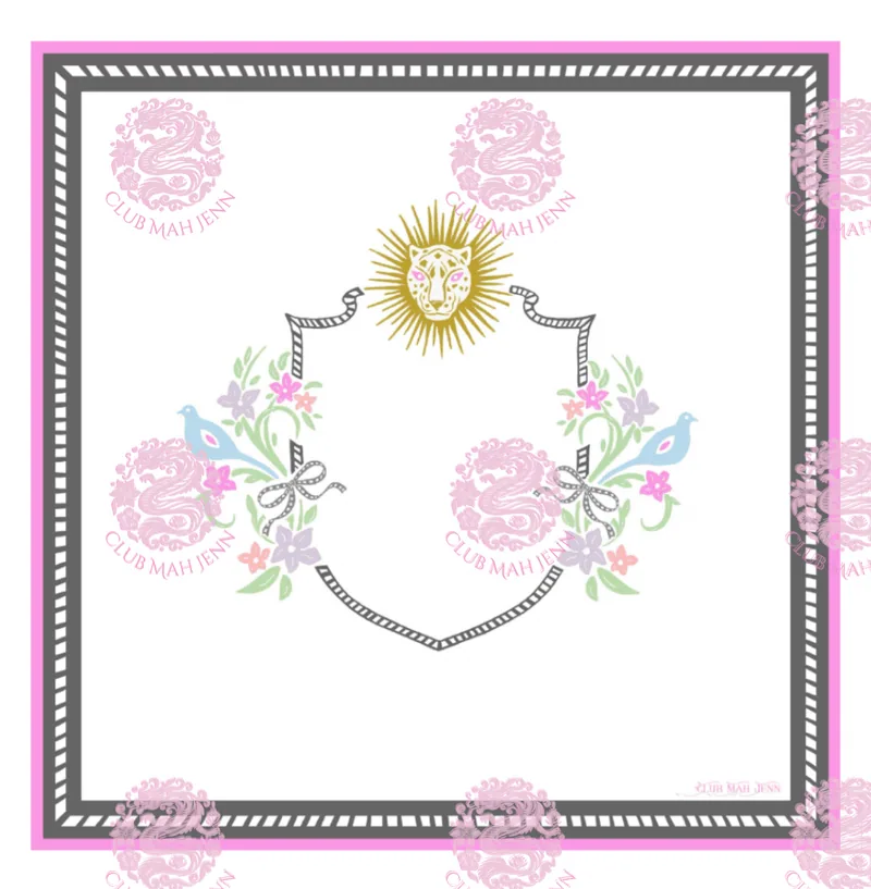 Pearl Royale Leatherette Mat September Estimated Availability ©2023 Club Mah Jenn