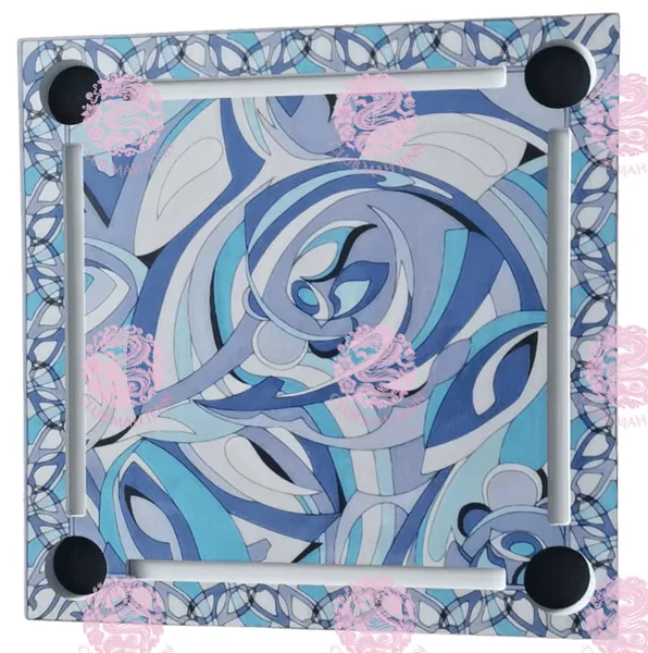 Miss Poochie Pool Mat - Riviera Bleu IN STOCK ©2023 Club Mah Jenn