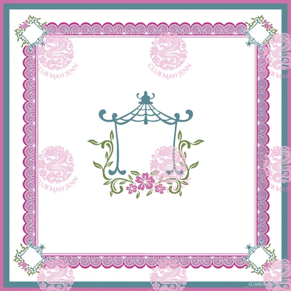 D'or Pagoda Leatherette Mat - Pearl White September Estimated Ship Date