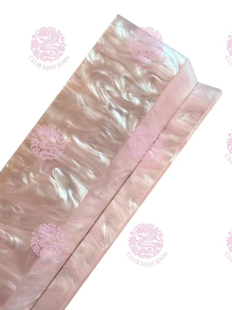 Pale Pink Mother of Pearl Set 0f 4 Racks - PRE-ORDER EARLIEST ESTIMATED ARRIVAL OCTOBER 2026