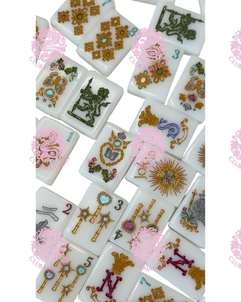 D'or Jewel Tone Classic Mah Jong Set - PRE-ORDER 3rd Fulfillment -Earliest Estimated Arrival December 2026 ©2023 Club Mah Jenn