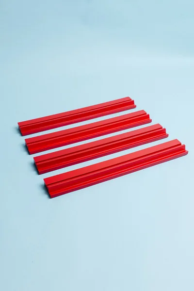 Mahjong Racks (4) - Wooden with Magnetic Pushers