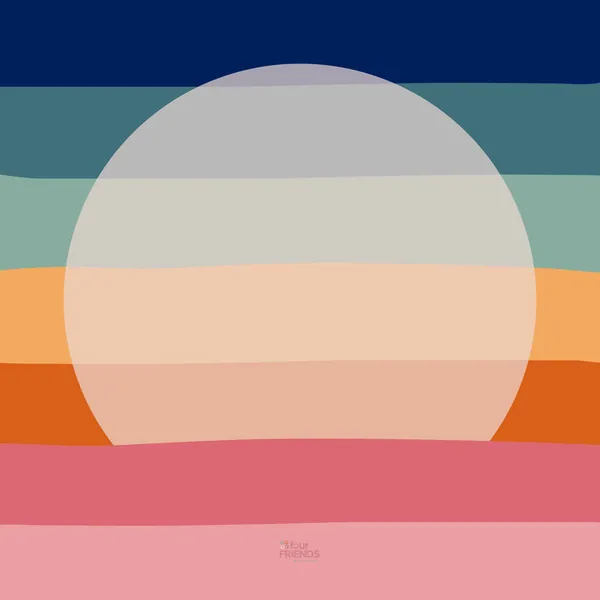 Sunset Mahjong Mat