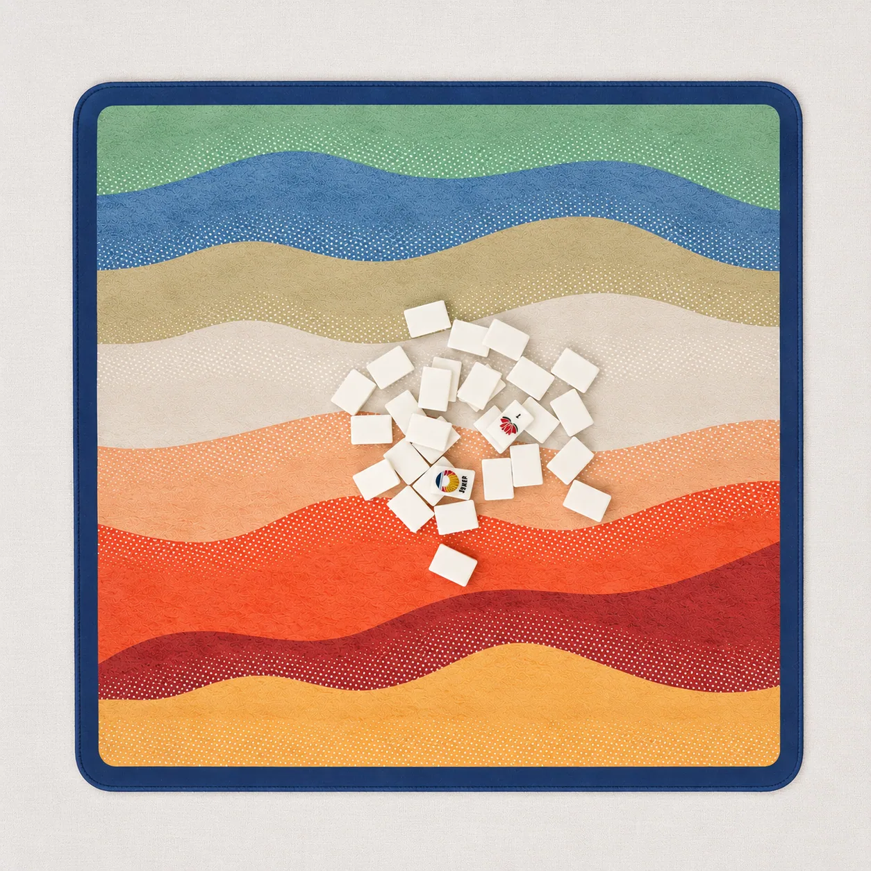 Travel Strata Mahjong Mat