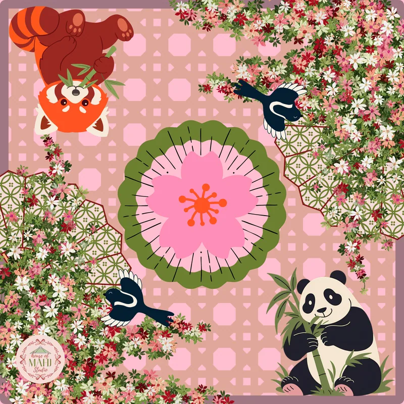 SPECIAL EDITION: Magpie Friends Mahjong Mat