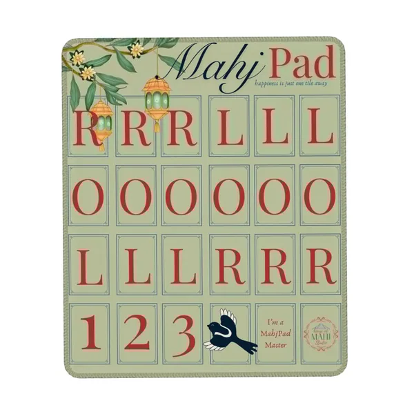 Merry Magpie MahjPad Mahjong Practice Mat