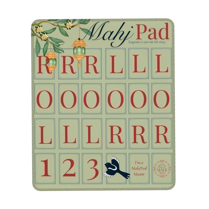 Merry Magpie MahjPad Mahjong Practice Mat