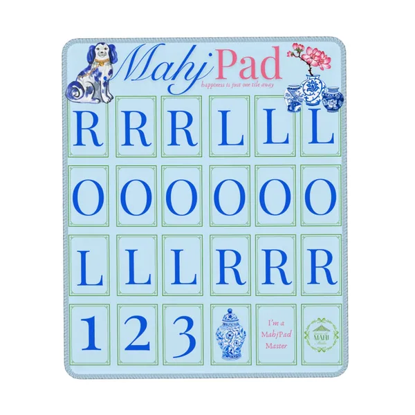 Chinoiserie MahjPad Practice Mahjong Mat