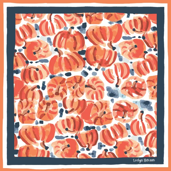 Happy Fall Double-Sided Mahjong Mat (Preorder)