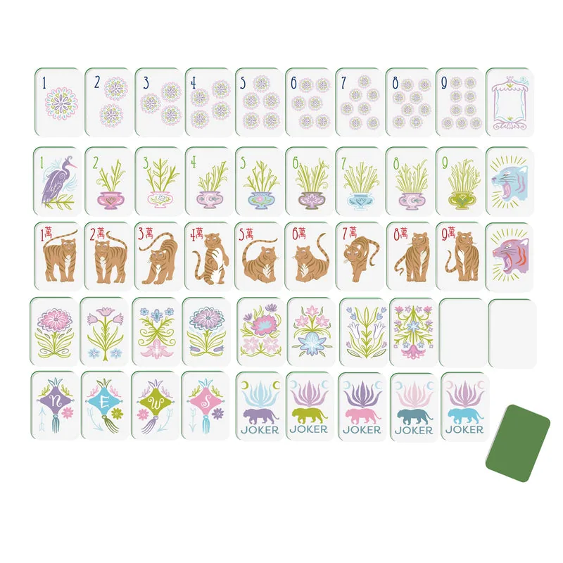 Moon Tiger Mahjong Tiles (Preorder)