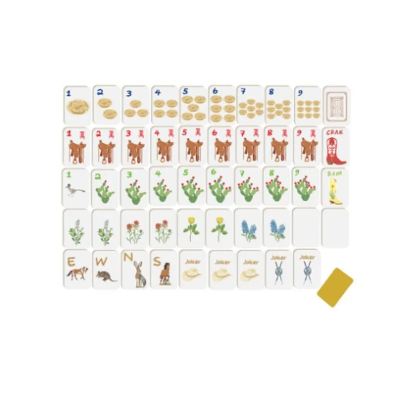 Out West Mahjong Tiles (Preorder)